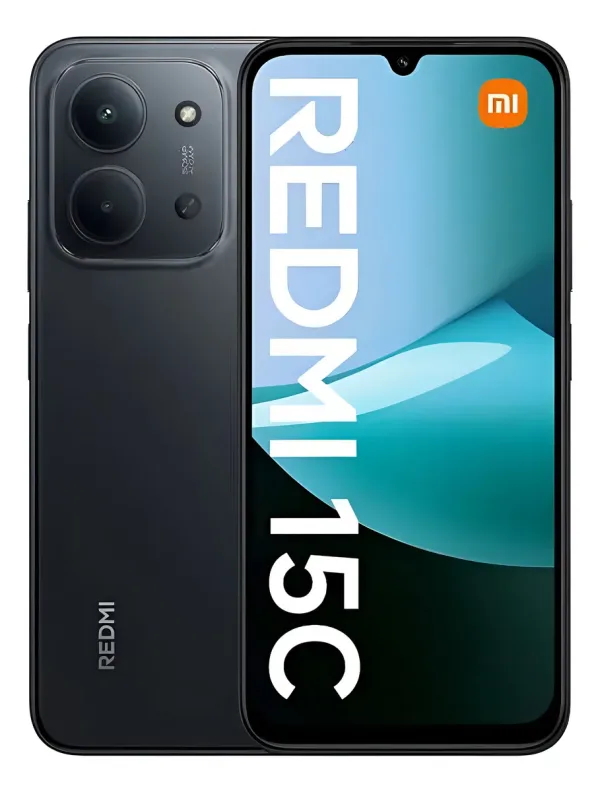Celular Xiaomi Redmi 15c 128gb 8gb Ram Dual Sim Preto - NOVO