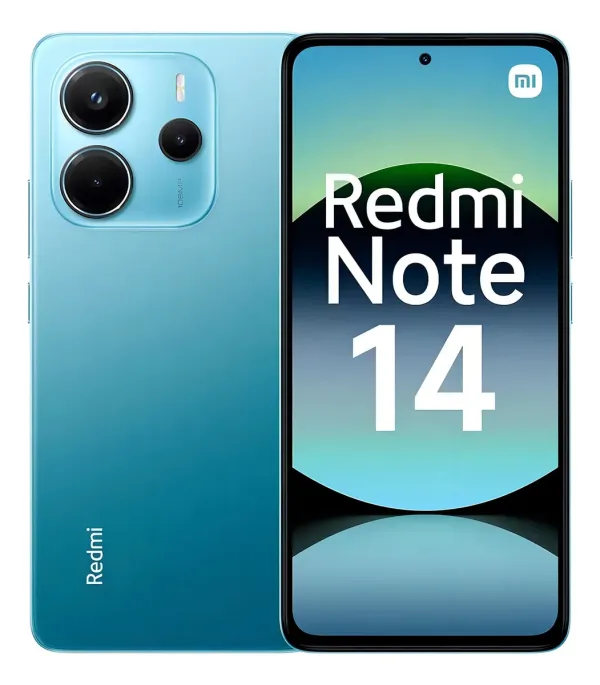 Câmera Xiaomi Redmi Note 14 4g 256gb 8gb Ram 108mp - azul oceano